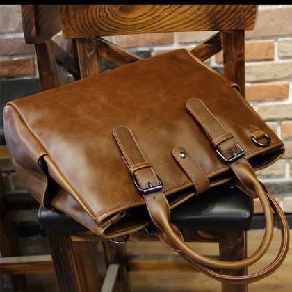 Briefcase Pu Leather Bags